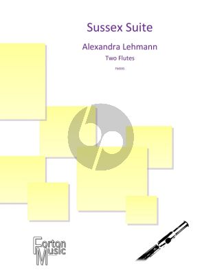 Lehmann Sussex Suite for 2 Flutes Playing Score (Easy Level)