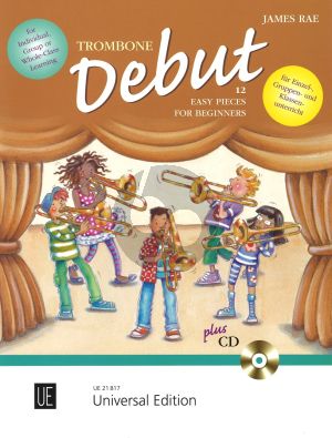 Rae Trombone Debut - Pupil's Book for 1-2 Trombones with CD or Piano Accompaniment