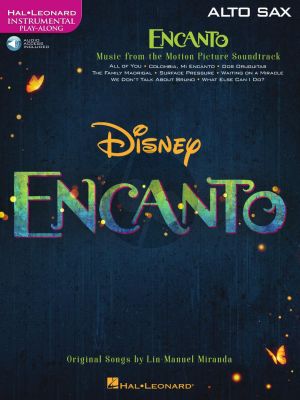 Miranda Encanto for Alto Sax (Hal Leonard Instrumental Play-Along) (Book with Audio online)