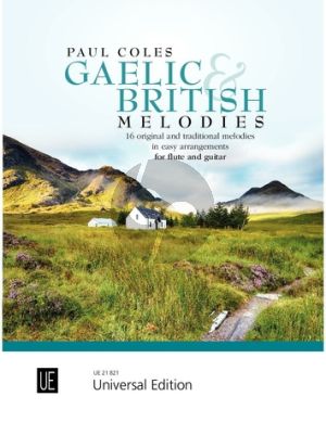 Coles Gaelic & British Melodies for Flute and Guitar