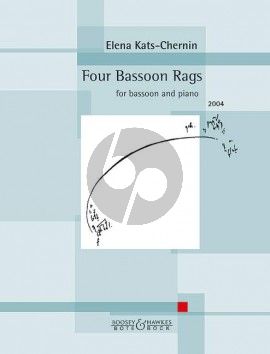 Kats-Chernin 4 Bassoon Rags Bassoon and Piano