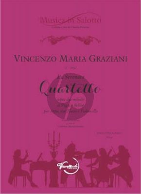 Graziani La Serenata – Quartetto for Harp, 2 Flutes and Cello (Score/Parts) (edited by Gabriele Mendolicchio)