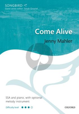 Mahler Come Alive SSA and Piano with optional melody instrument