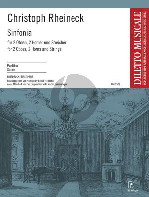 Rheineck Sinfonia für 2 Oboen, 2 Hörner und Streicher (Stimmenset) (Bernd H. Becher und Martin Gremminger)