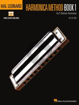 Rev Hal Leonard Harmonica Method Book 1 for C Diatonic Harmonica (Book with Online Video/Audio)