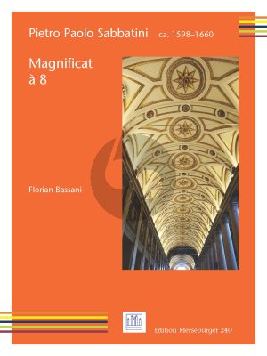 Sabbatini Magnificat a 8 SATB-SATB mit 2 Orgeln (Partitur)