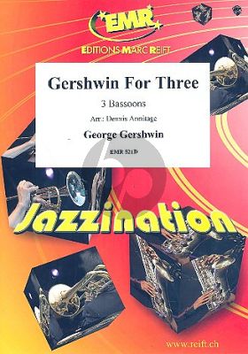 Gershwin for Three for 3 Bassoons (Score/Parts) (arr. Dennis Armitrage)