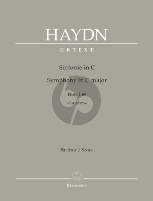 Haydn Symphony in C major Hob. I:69 Full Score (edited by Wolfgang Stockmeier and Sonja Gerlach)