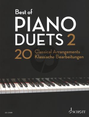 Best of Piano Duets vol.2 20 Classical Arrangements for Piano 4 Hands (Arranged by Hans-Guenter Heumann) (Easy to Intermediate)