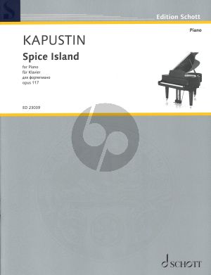 Kapustin Spice Island Op. 117 Piano solo