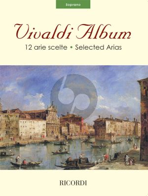 Vivaldi Vivaldi Album for Soprano (12 selected Arias) (edited by Alessandro Borin)