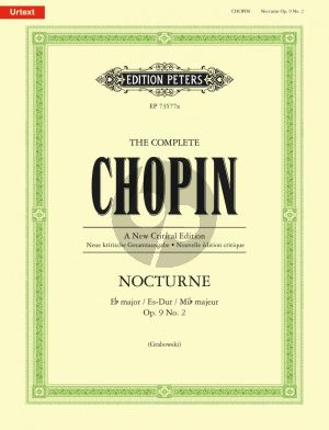 Chopin Nocturne in E-flat major Op. 9 No. 2 Piano Solo (edited by Christophe Grabowski)