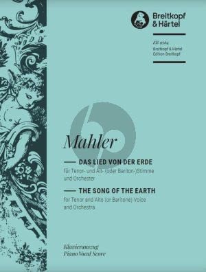 Mahler Das Lied von der Erde Tenor-Alt [Bar.]-Orchester Klavierauszug (Christian Rudolf Riedel)