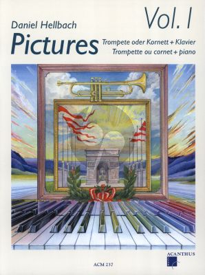 Hellbach Pictures  Vol.1 fur Trompete oder Kornet und Klavier Buch mit Cd
