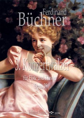 Buchner Konzertwalzer No. 3 Op. 39 Flöte und Klavier