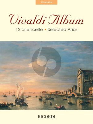 Vivaldi Album Contralto and Piano (edited by Alessandro Borin)