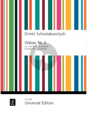 Schostakowitsch Waltz No.2 for 2 Violoncellos (from Suite for Variety Orchestra)