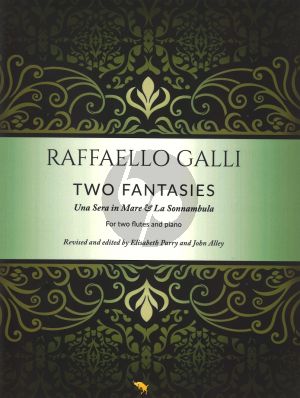 Galli Two Fantasies for 2 Flutes and Piano