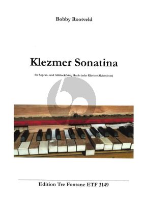 Rootveld Klezmer Sonatina Soprano- and Alto Recorders with Harp (or Piano) (Score/Parts)