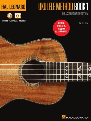 Rev Hal Leonard Ukulele Method Deluxe Beginner Edition (Includes: Book, Video and Audio All in One)