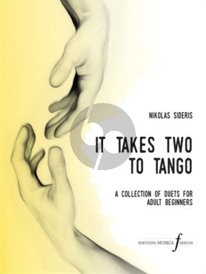 Sideris It Takes Two To Tango Piano 4 hds (A Collection of Duets for Two Adult Beginners)