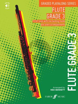 Graded Playalong Series: Flute Grade 3 (with Piano Accompaniments and Audio online) (arr. Ned Bennett)