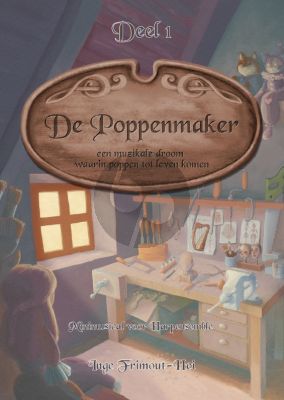 Frimout Hei De Poppenmaker - Een Musical voor Harp Ensemble Harp 1 Part