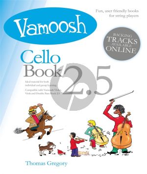 Gregory Vamoosh Cello Book 2.5 (Book with Audio online)