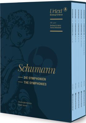 Schumann Die Symphonien – Studienpartituren ( im Schuber) (Urtext herausgegeben von Joachim Draheim und Jon Finson)