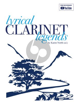 North Lyrical Clarinet Legends Clarinet and Piano