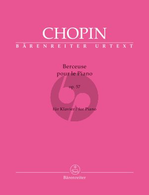Chopin Berceuse Op.57 for Piano Solo