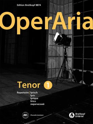 OperAria Tenor Vol. 1 Lyric Repertoire (edited by Peter Anton Ling) (Book with Audio MP3)