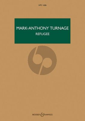 Turnage Refugee for Tenor and Chamber Orchestra (Study Score)