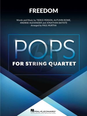 Batiste Freedom for String Quartet (Score/Parts) (arr. Paul Murtha)