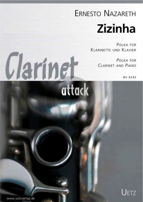 Nazareth Zizinha for Clarinet and Piano (arr. Heinz Bethmann)
