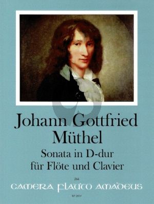 Muthel Sonata in D-dur Flöte und Klavier (Winfried Michel)