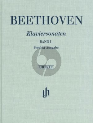 Beethoven Piano Sonatas Volume I, Op.2-22 (Perahia Edition) (Hardcover / Leinen) (Editor: Norbert Gertsch / Fingering: Murray Perahia)