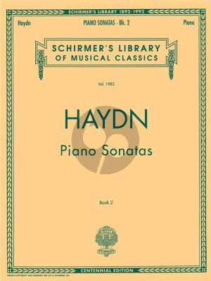 Haydn Piano Sonatas – Book 2 (edited by Karl Pasler)