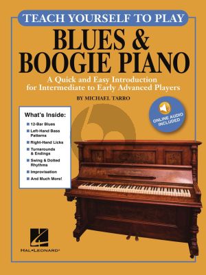 Tarro Teach Yourself to Play Blues & Boogie Piano (Book with Audio online)