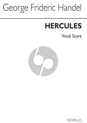 Handel Hercules for SATB and Piano (A Musical Drama in 3 Acts)