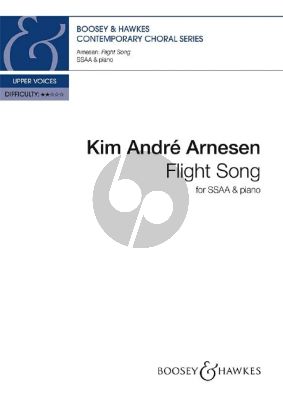 Arnesen Flight Song SSAA choir and Piano