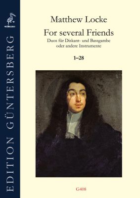 Locke For several Friends Duos Nr. 1 – 28 Diskant- und Bass Gambe oder andere Instrumente