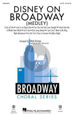 Disney on Broadway (Medley) SATB (arr. Mark Brymer)