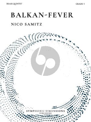 Samitz Balkan Fever for Brass Quintet (Score/Parts)