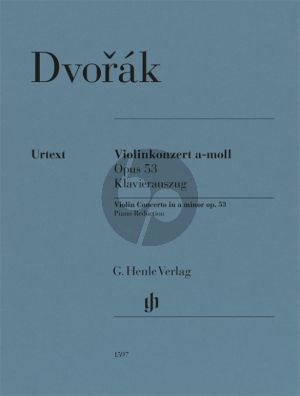 Dvorak Violin Concerto A-minor Op.53 for Violin and Piano