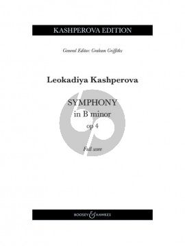 Kashperova Symphony in B-minor Op. 4 Full Score