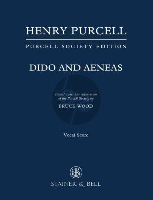 Purcedll Dido & Aeneas Vocal Score (Edited by Bruce Wood)