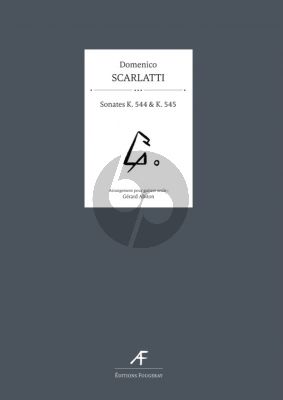 Scarlatti Sonatas K. 544 & 545 for Guitar Solo (Arranged by Gerard Abiton)