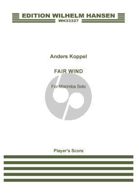 Koppel Fair Wind for Marimba solo