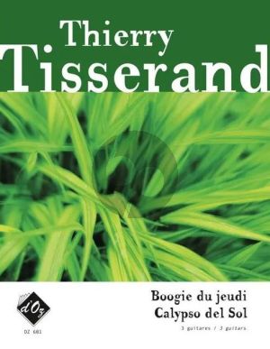 Tisserand Boogie du jeudi / Calypso del Sol pour 3 Guitares (Score/Parts)